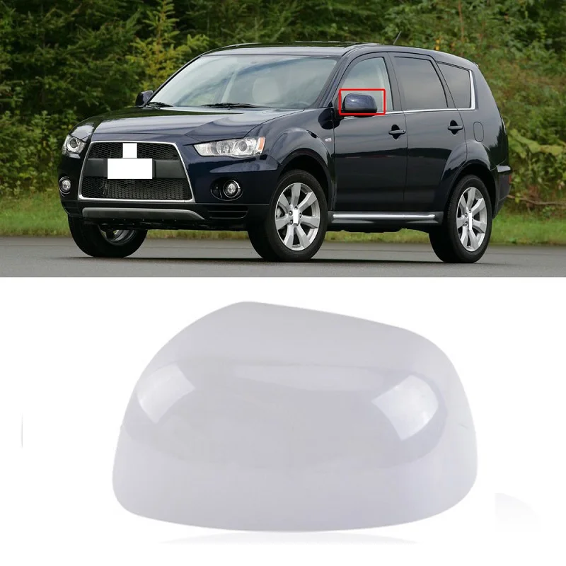 Чехол для Mitsubishi ASX RVR Outlander 2008 2009 2010 пластиковая крышка бокового зеркала заднего