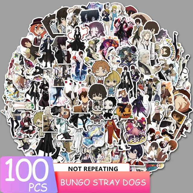 100pcs Anime Stickers Demon Slayer Hunter X Graffiti DIY Luggage Laptop Skateboard Phone Decal Sticker Toys 100pcs