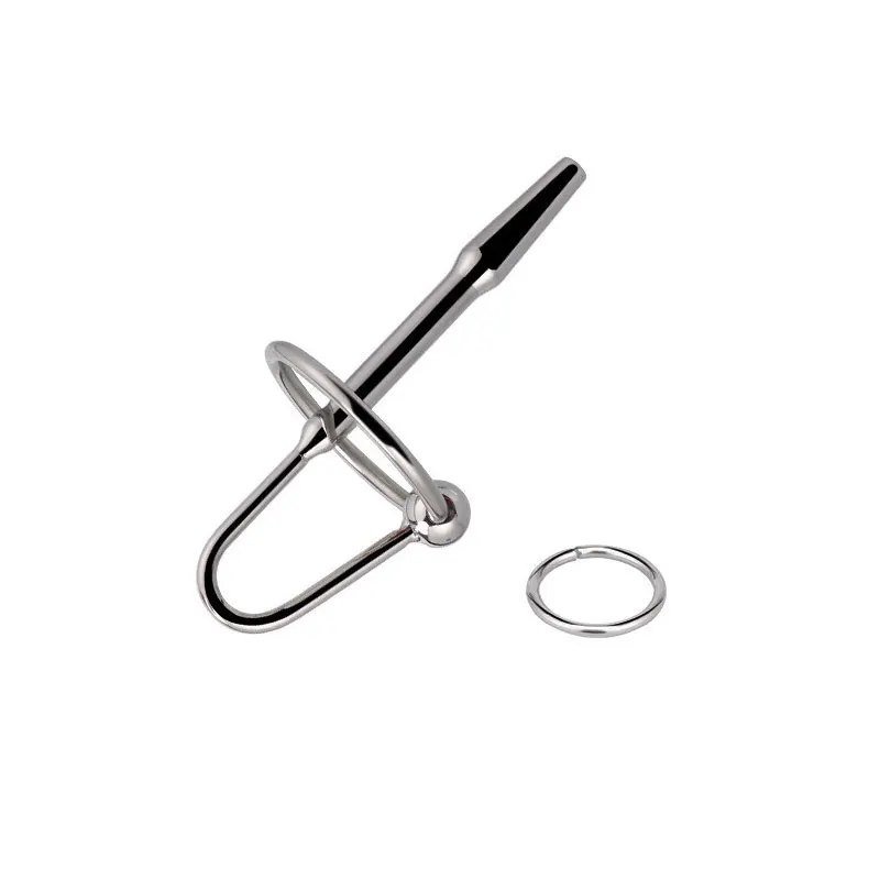 Urethral dilator WAKEWAY stainless steel congestion stimulation penis ring masturbation couple