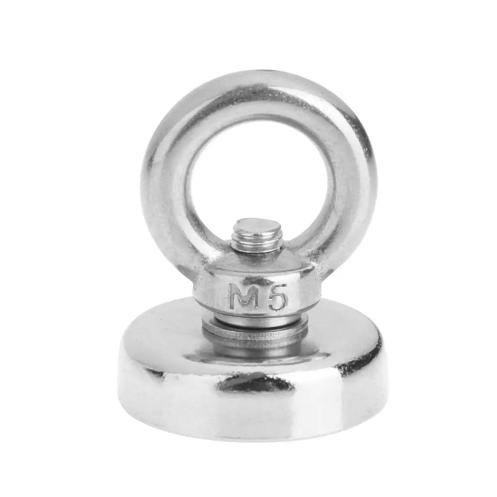 Strong Neodymium Magnet Double Side Search Magnetic hook D48 - D74*28mm Super Power Salvage Fishing Stell Cup Holder | Обустройство