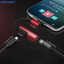 2 в 1 разъем для зарядки Аудио двойной переходник-разветвитель для iPhone X XS Max XR 10 iPhone 7 8 Plus конвертер для наушников