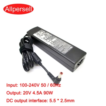 

Laptop power adapter for Lenovo Y410P Y460 Y470 Y480 G480 G470 G460 G485 G560 charger charging cable 20V 4.5A 90W
