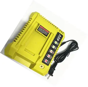 

Battery Power Adapter For Ryobi 40V OP4040 OP4040A OP4050A Replacement Battery Charger US Plug Electronic Tools For Ryobi