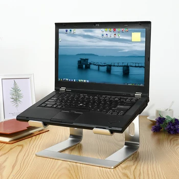 

Laptop Stand Holder Aluminum Alloy Notebook Support Bracket Riser Holder with Cooling for Macbook Air Portable Computer Stand