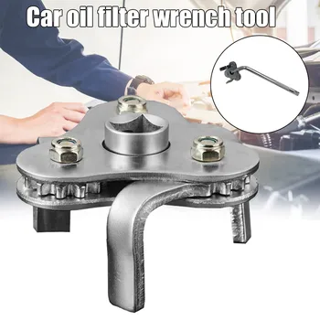 

Two Way Oil Filter Wrench Drive 3-Jaw Remover 60-110mm Tool for Car Trucks QP2