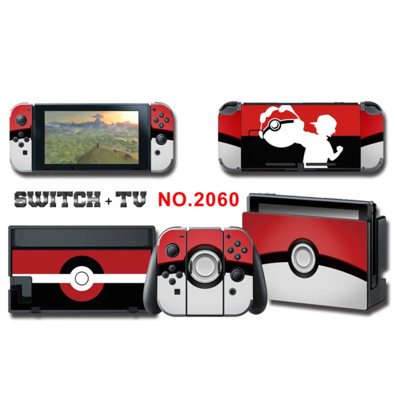 Чехол для виниловой консоли для NS для Nintendo Switch наклейки на кожу контроллер защитные игровые аксессуары - Цвет: NO2060