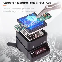 Minidso – plaque chauffante, Mini température constante 30x30mm, surface chauffante, réparation de composants numériques de téléphone, outils de plaque chauffante