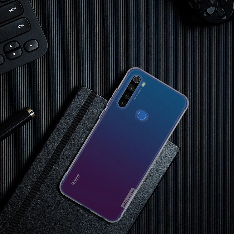 Для xiaomi redmi note 8t чехол Nillkin натуральный прозрачный мягкий кремний TPU чехол redmi note 8t чехол для глобальной версии