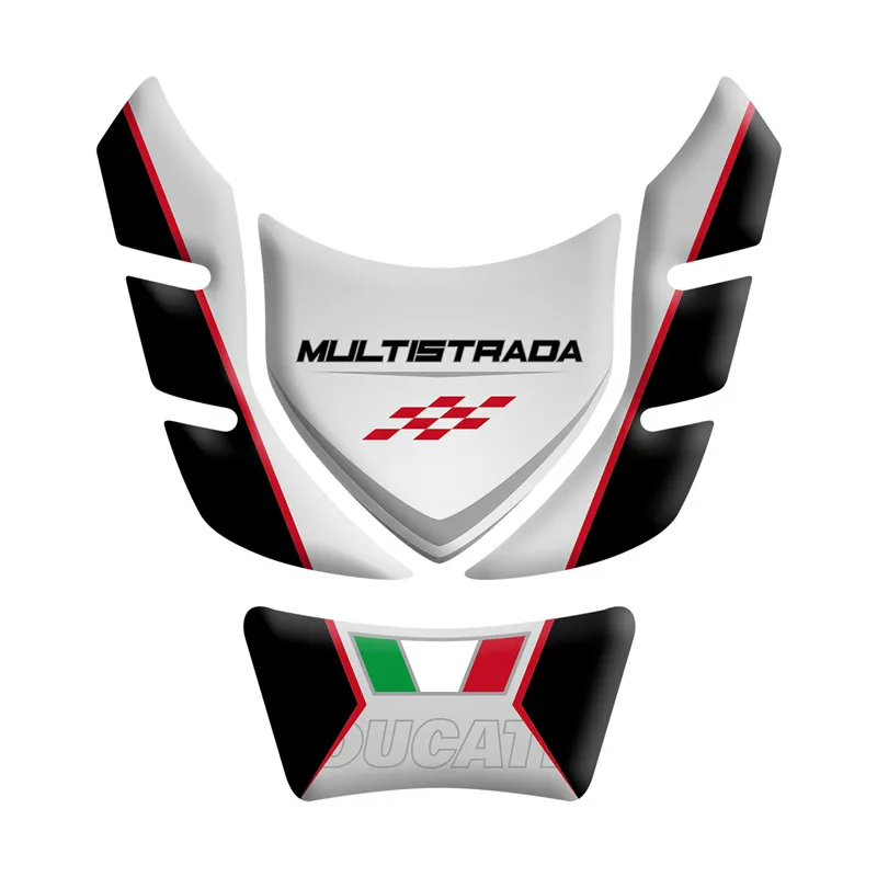 Для MTS1200 1260 ENDURO 3D Бензобак защитная накладка наклейка для DUCATI Multistrada 1200 ENDURO MULTISTRADA 1260 ENDURO