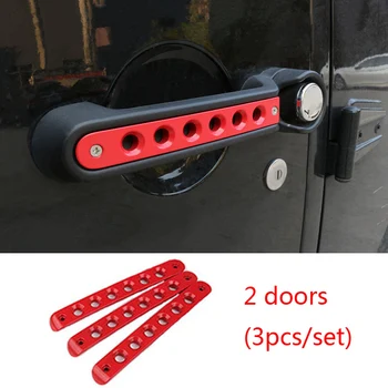 

Car Door Handle Trim Strips Sticker for Jeep Wrangler car accessories