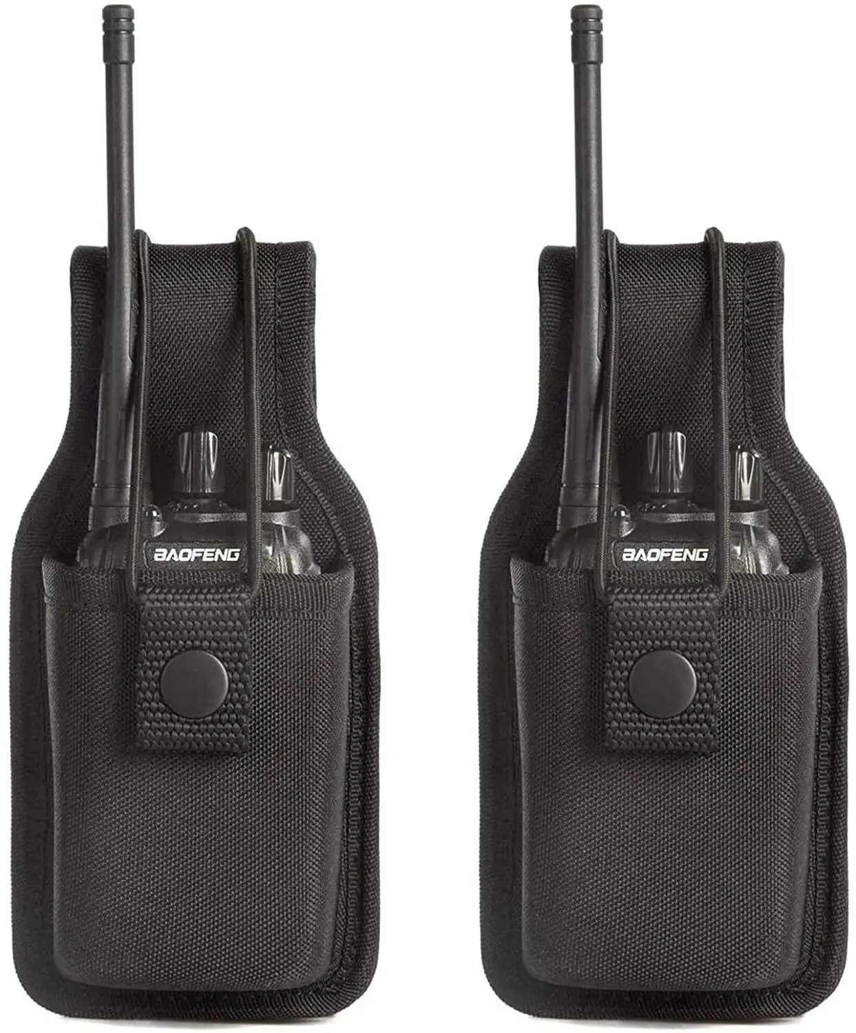 

Radio Case Two Way Radio Holder Universal Pouch for Walkie Talkies Nylon Holster for Motorola Kenwood Icom HYT Arcshell baofeng