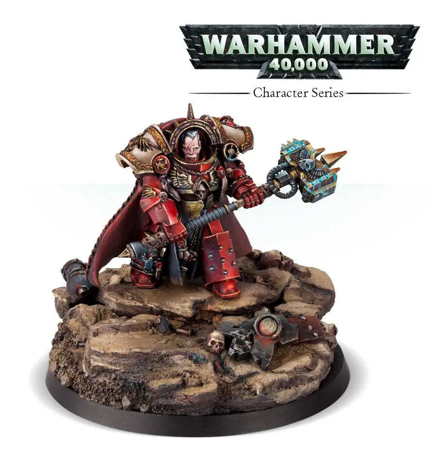 

Gabriel Angelos, Chapter Master of the Blood Ravens