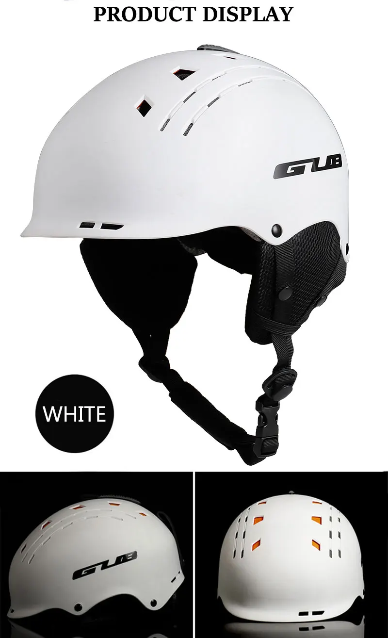 GUB 606 Многофункциональный Лыжный шлем MTB велосипедный спортивный велосипедный шлем безопасность лошадь цельно-Формованный снег сноуборд шлем