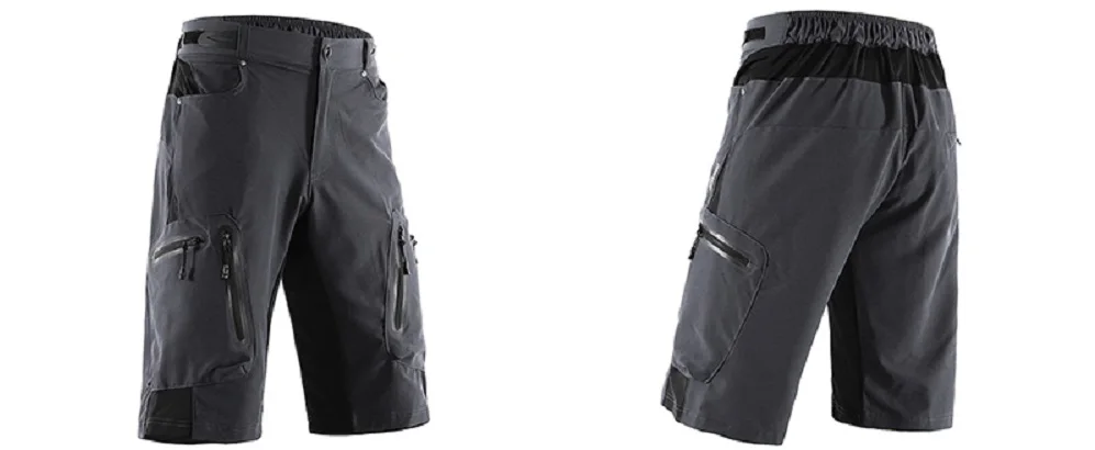 calças curtas mtb mountain shorts resistente à água 1202