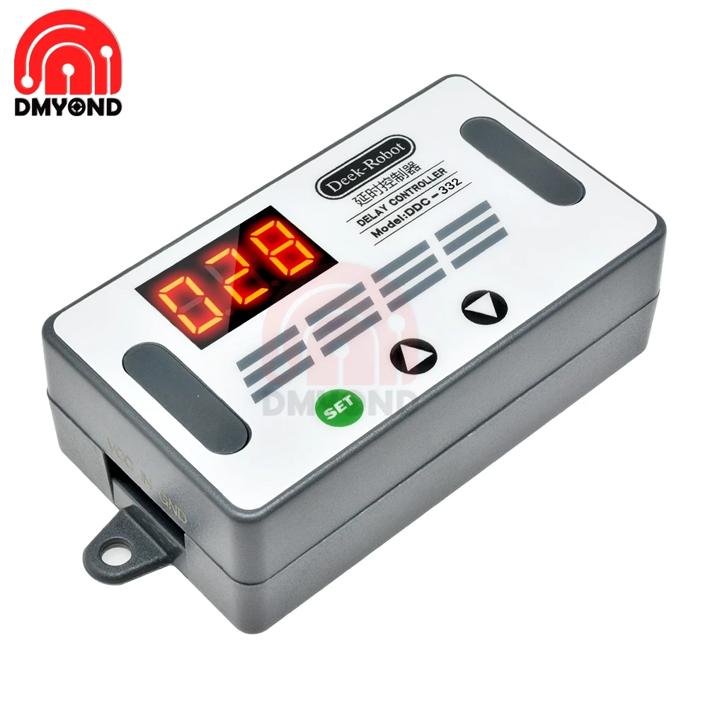 DC 5V-30V 12V 24V Dual MOS LED Digital Display Time Delay Relay High level trigger Cycle Timer Switch Circuit | Обустройство дома