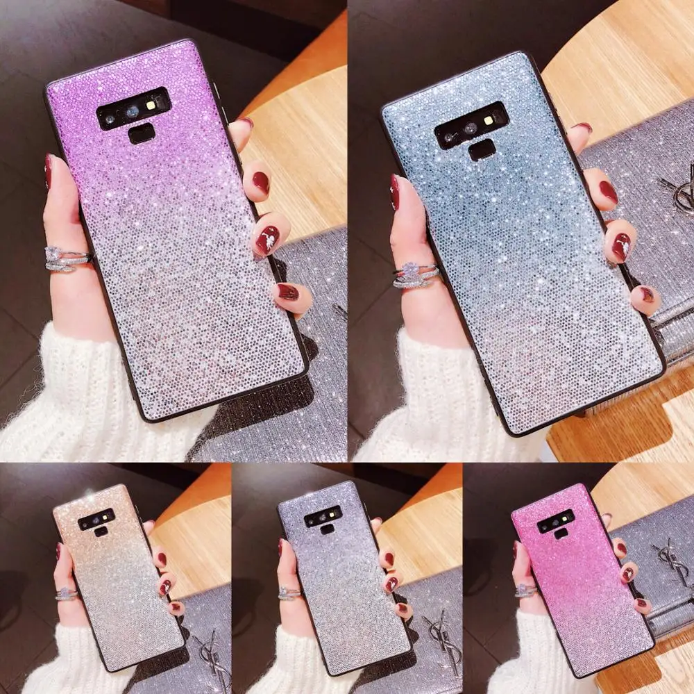 Роскошный блестящий чехол для Samsung Galaxy A21S A51 A71 A70 A50 A40 A20e A10S A10 A01 A21 A41 S8 9 10 + задняя
