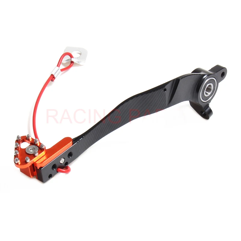 Алюминий педаль тормоза и trasero brazo palanca de freno para exc SX XC xc-w sx-f XC-F exc-f 125 150 200 250 300 350 450 500