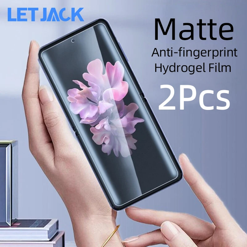 Защитная пленка матовая Гидрогелевая для Samsung Galaxy Z Filp M21 M31 A11 A21 A31 A41 M30S A01 A51 A71 A72 A52
