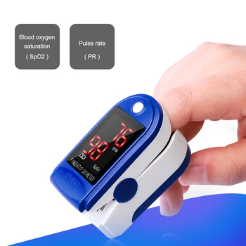 

Finger Pulse Oximeter Oxygen Blood Oxygen Monitor Saturation Monitor Fast Shipping within 24hours (without Battery)