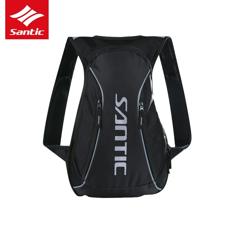 Santic 15L рюкзак для кемпинга, 2L сумка для воды, светоотражающий дышащий рюкзак для спорта на открытом воздухе, бега, альпинизма, велоспорта, гидратационный рюкзак