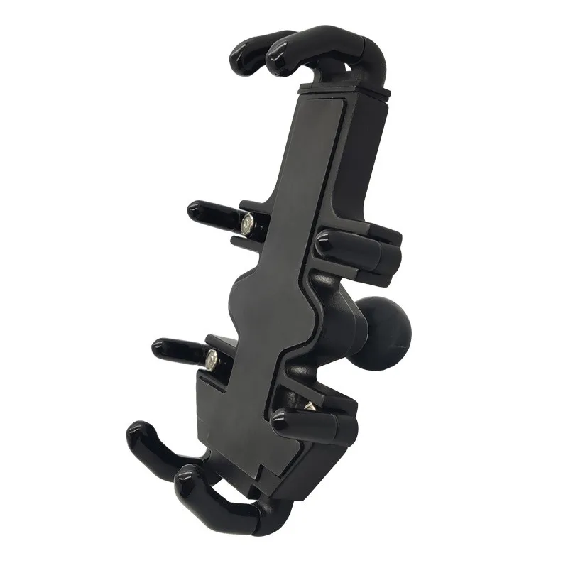 montar titular ajustável motocicleta guiador duplo soquete braço para gopro ram montagem