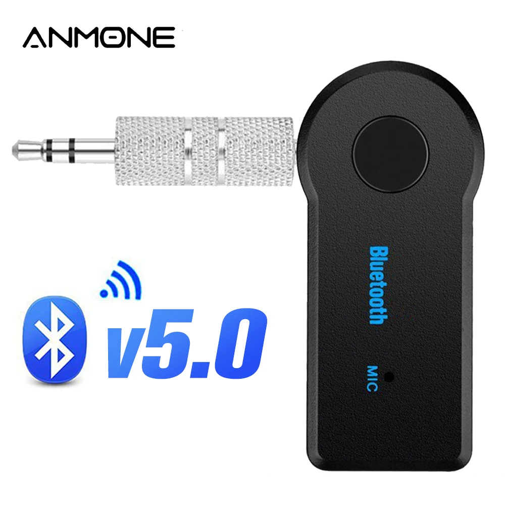 Bluetooth адаптер anmon с разъемом 3 5 мм AUX аудио MP3 музыка приемник автомобильный
