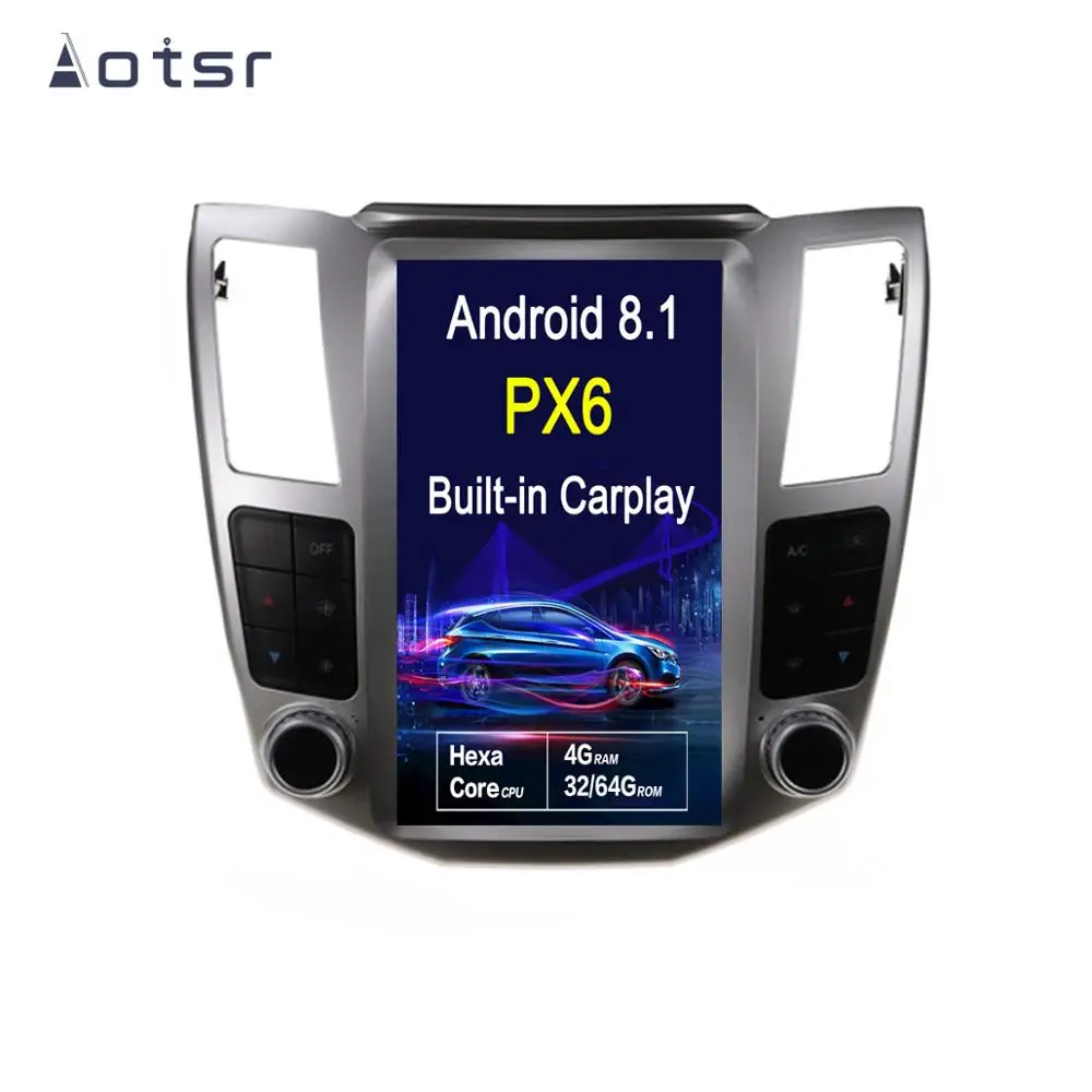 Автомобильный GPS навигатор AOTSR 11 8 дюйма Android 1 стиль Тесла вертикальный экран для