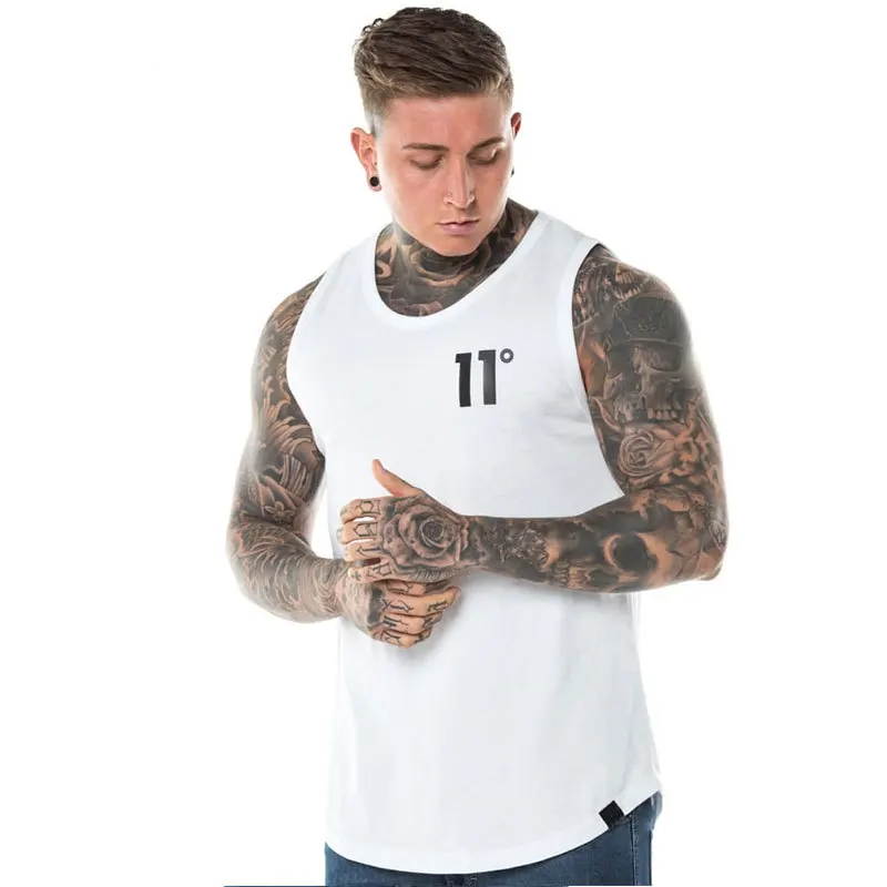 

2018 New Style Muscle Brother Sports Vest Outdoor Fitness Vest Men's Running Casual Vest