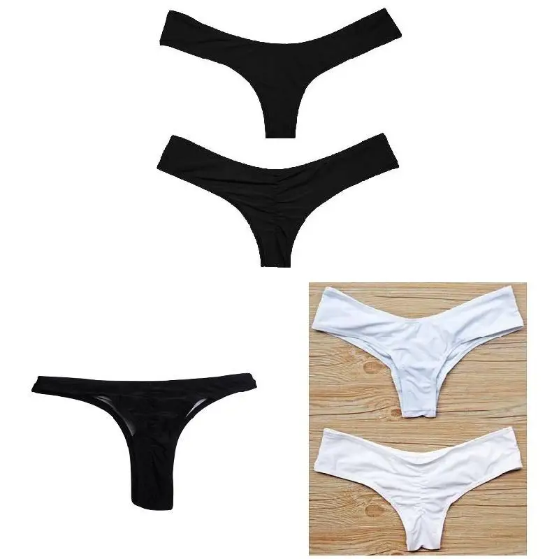 Сексуальные женские бикини с боковыми завязками бразильские стринги купальный