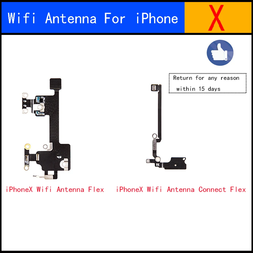 Wifi Flex для iPhone 5 6 7 8 Plus X Wi-Fi антенна сигнала гибкий кабель Repart