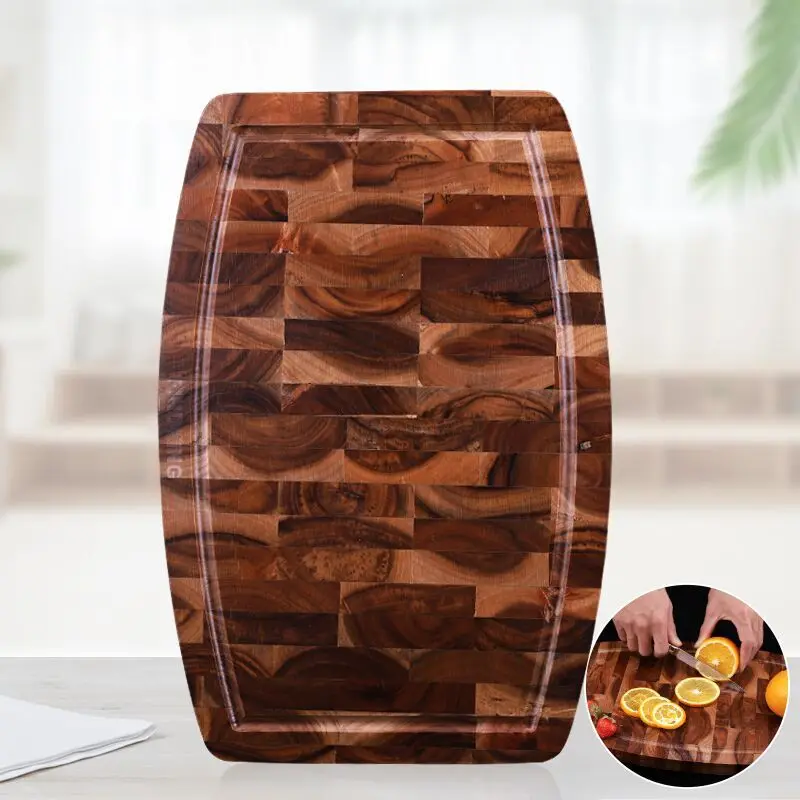 Findking пищевая разделочная доска маленький размер 20x30 см из акации кухонная