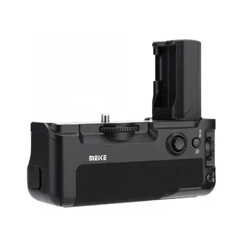 

Meike MK-A9 Vertical Battery Grip Metal Holder Handle Camera L-bracket for SonyA9 A7III NP-FZ100 Battery with 1/4 Screw