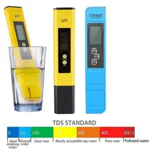 3 In1 Digital TDS EC TEMP PPM Tester Portable pH Meter Pen LCD Digital Water Quality Purity Aquarium Pool Water Wine LCD Pen рн метр tds tester and digital ph meter for aquarium ph tds 0 9999 ppm aquarium pool hydroponic water monitor 0 9999 ppm