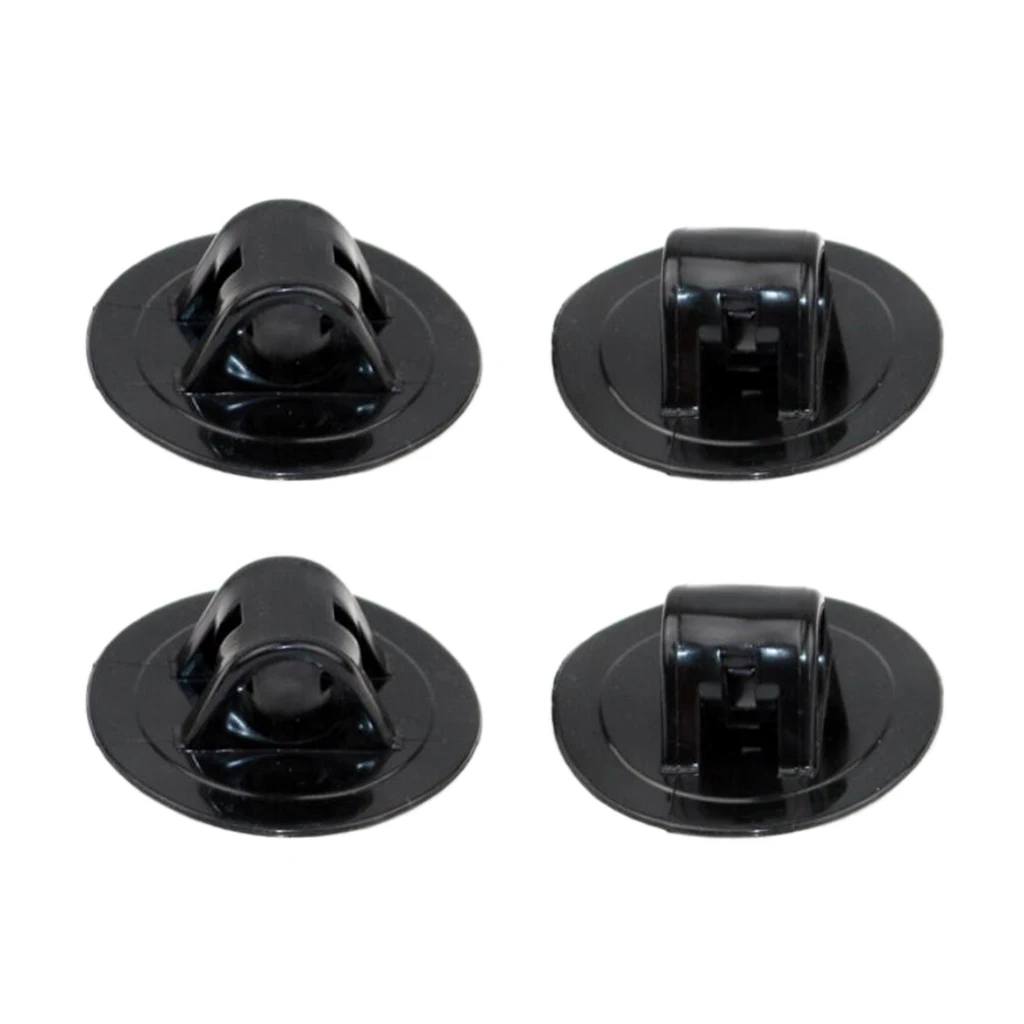 4x Inflatable Kayak Outboard Motor Mount Holder Bracket Buckle Engine Plate