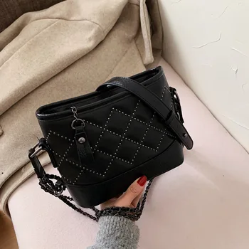 

Fashion Women Small Pu Leather Shoulder Messenger Bags High Quality Crossbody Bags for Women Desiger Rivet Female Handbags Purse