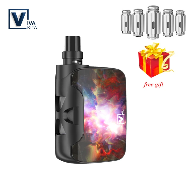 Vape kit 50 Вт испаритель 1500 мАч VivaKita Fusion kit электронная сигарета vape mod 0,25 Ом встроенный испаритель дропшиппинг