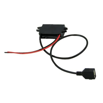 

DC 12V to USB DC 5V 3A 15W Converter Regulator Step Down for Car GPS Cell Phones
