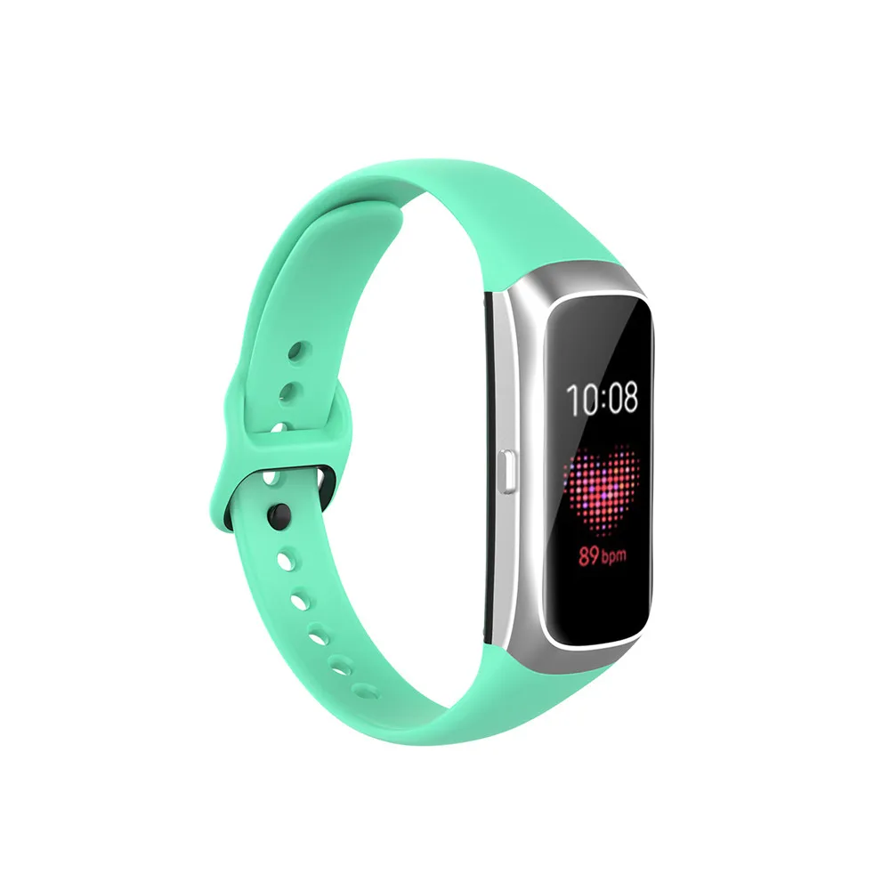 Силиконовый ремешок для часов samsung Galaxy Fit SM-R370 часы сменный ремешок на запястье спортивный браслет