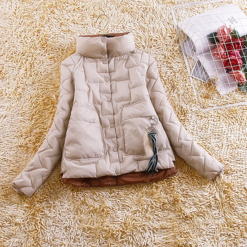 AYUNSUE, зимняя женская куртка, Корейская парка, пуховик, пальто, светильник, пуховик, хлопок, женские пальто, стеганая куртка, Manteau Femme KJ3730