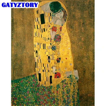 

Gatyztory Frame Diy Painting by Numbers Figure Picture Canvas by Numbers Kits for Adults Handpainted Oil Painting for Home Decor