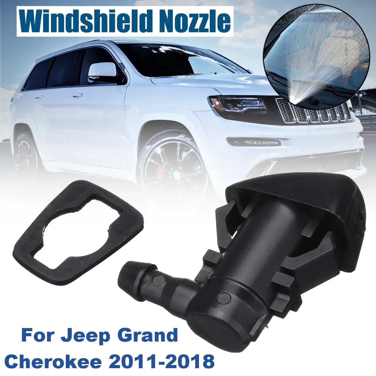 Форсунка омывателя стеклоочистителя для Jeep Grand Cherokee 2011 2012 2013 2014 2015 2016 2018|wiper