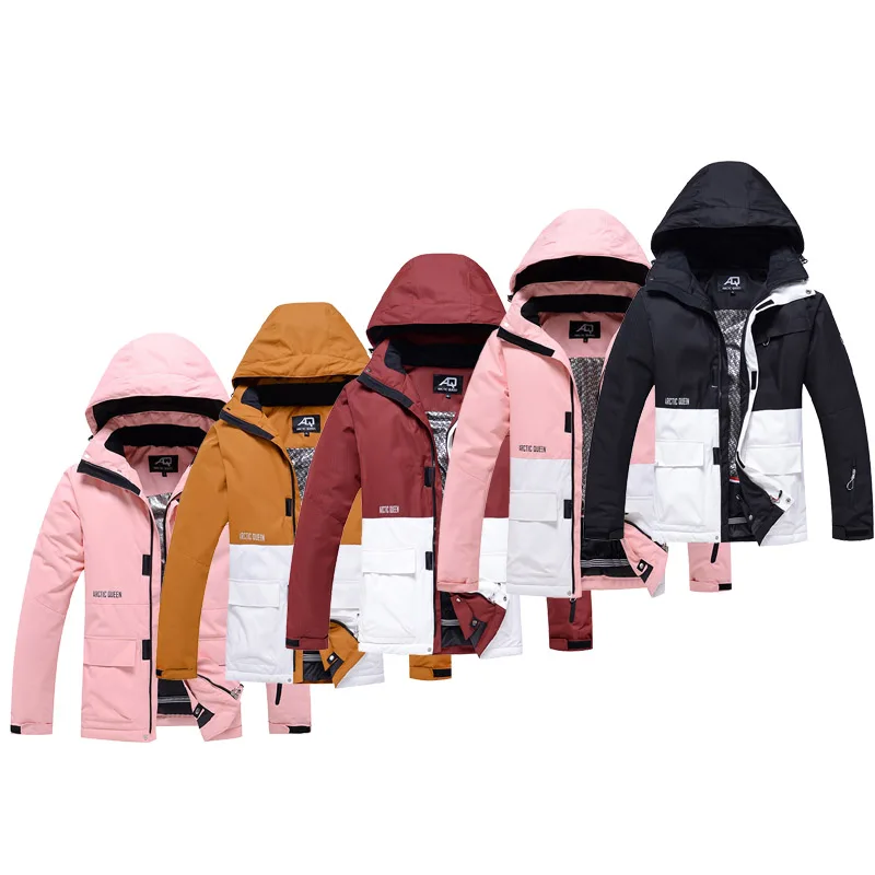 

Мужской или женский зимний костюм для сноубординга, водонепроницаемая куртка унисекс для занятий спортом на открытом воздухе, для зимы-30