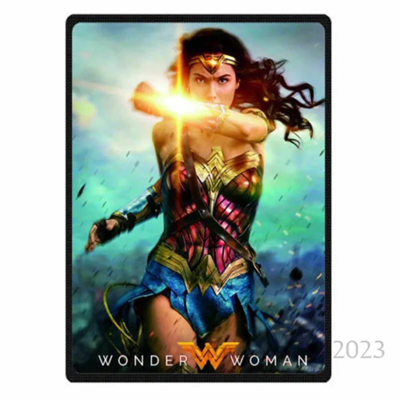 Мягкое теплое покрывало для спальни в стиле аниме Wonder Woman, домашний декор
