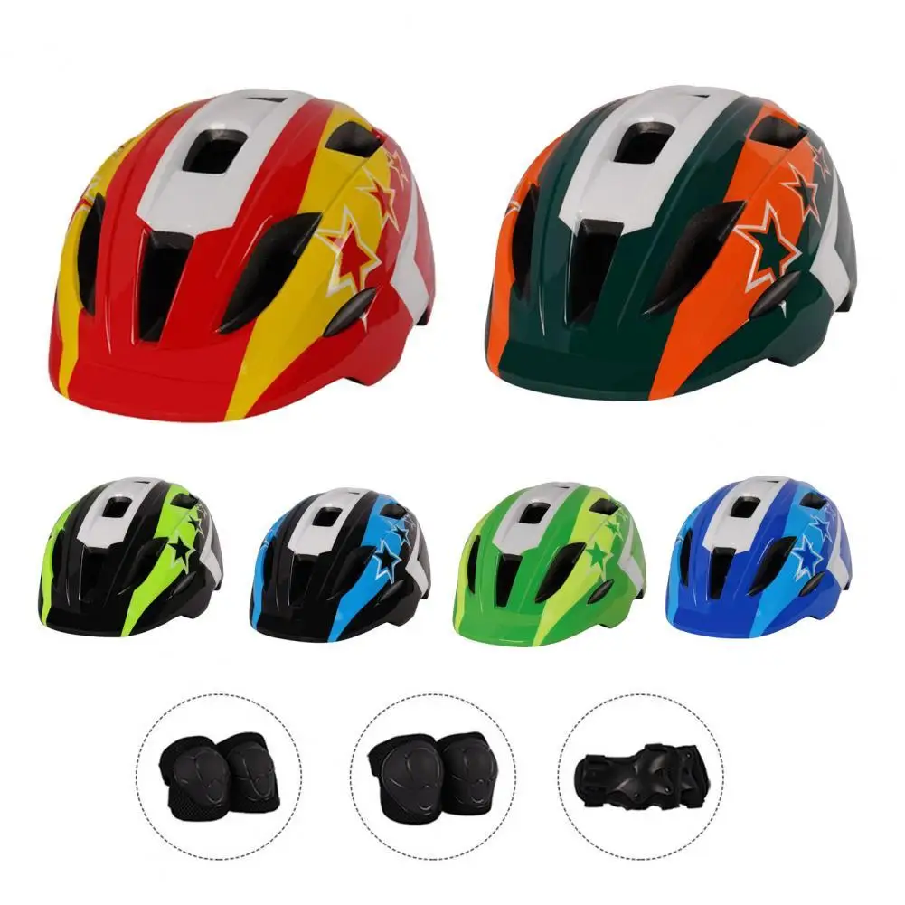 Kid Bicycle Helmets High Hardness Shock Absorbing Accessory Skating