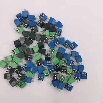 

100pcs KF350-3.5-2P Terminal Screw Connector Splice connector for circuit board Terminal 300V 10A Screw 2 Pin 3.5mm