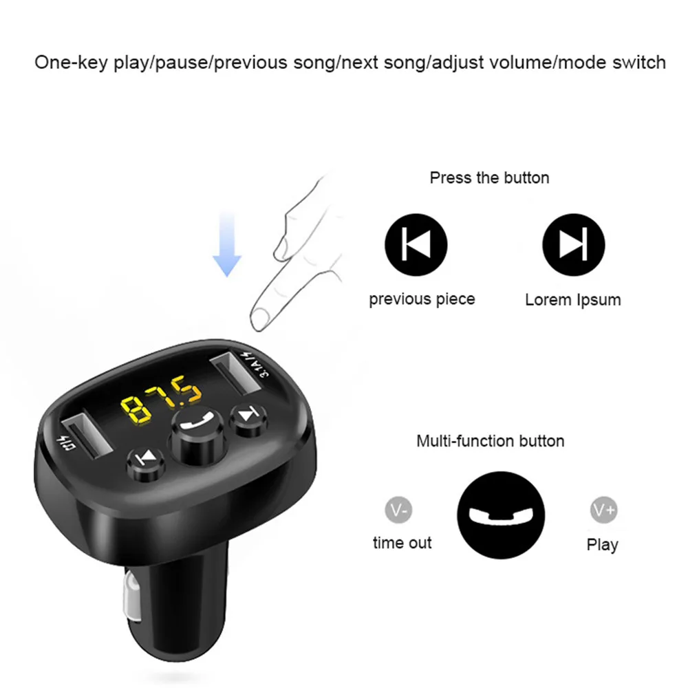 Bluetooth 5.0 Wireless Handsfree Audio 