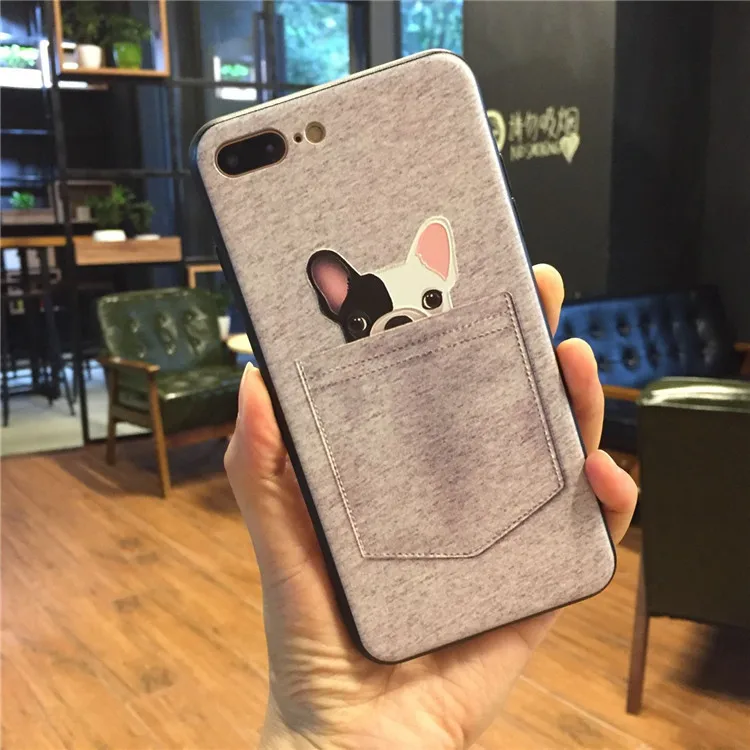 Cute Relief Soft Silicone Back Cover Case - Stylish and Protective Phone Case