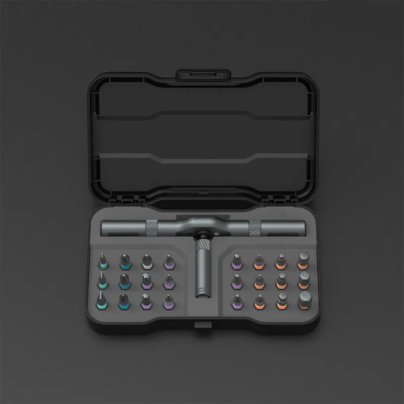 Xiaomi Mijia RS1 Многоцелевой Набор отверток с трещоткой 24 В 1 Многофункциональный набор инструментов Магнитная Адсорбция экономия труда DIY