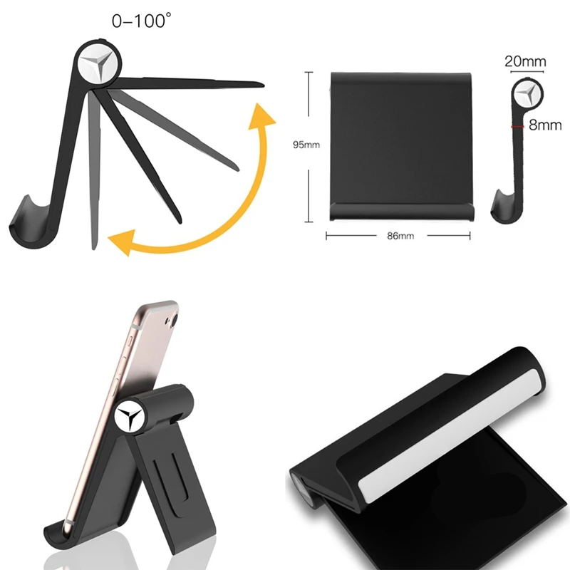  Universal Kunststoff Telefon Halter Stehen Basis Für iPhone 11 pro für Samsung für Xiaomi Smartphon