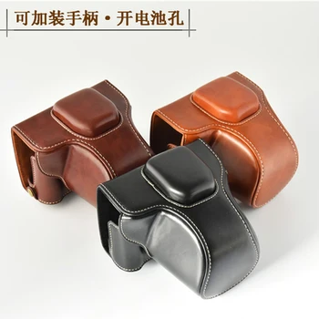 

DSLR Waterproof Photo Camera PU leather Bag Body Case For Fuji Fujifilm XT100 x-t100